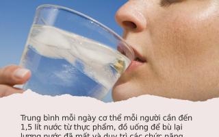 Chuyên gia chỉ rõ những 'thời điểm vàng' cần phải uống nước trong ngày để tăng sức đề kháng 'đánh bại' dịch Covid