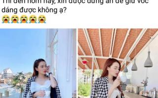 Bị chỉ trích vì suốt ngày than phiền chuyện cân nặng, Nhã Phương bất ngờ thay đổi status