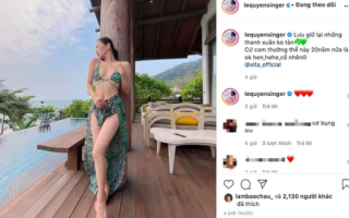 Lệ Quyên mặc bikini gợi cảm khoe body đẹp ở tuổi 39, tình trẻ Lâm Bảo Châu lập tức vào thả tim lia lịa