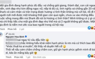 Shark Bình đáp trả gay gắt khi bị mỉa mai vứt bỏ vợ con để lấy Phương Oanh