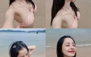 Chi Pu diện bikini, khoe sắc vóc nóng bỏng ở tuổi 31